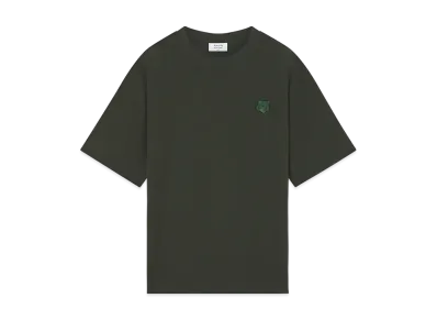 Maison Kitsune Bold Fox Head Patch Oversized T-Shirt "Ranger Green"