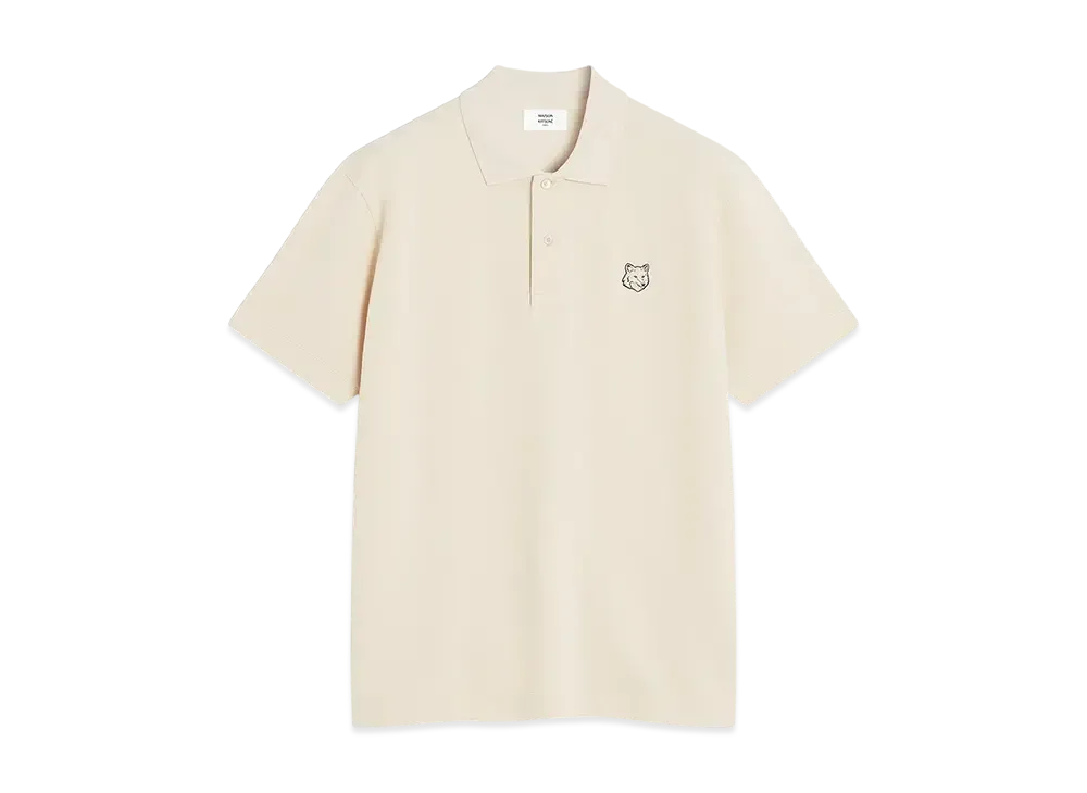 Maison Kitsune Bold Fox Head Patch Comfort Polo "Smoke"