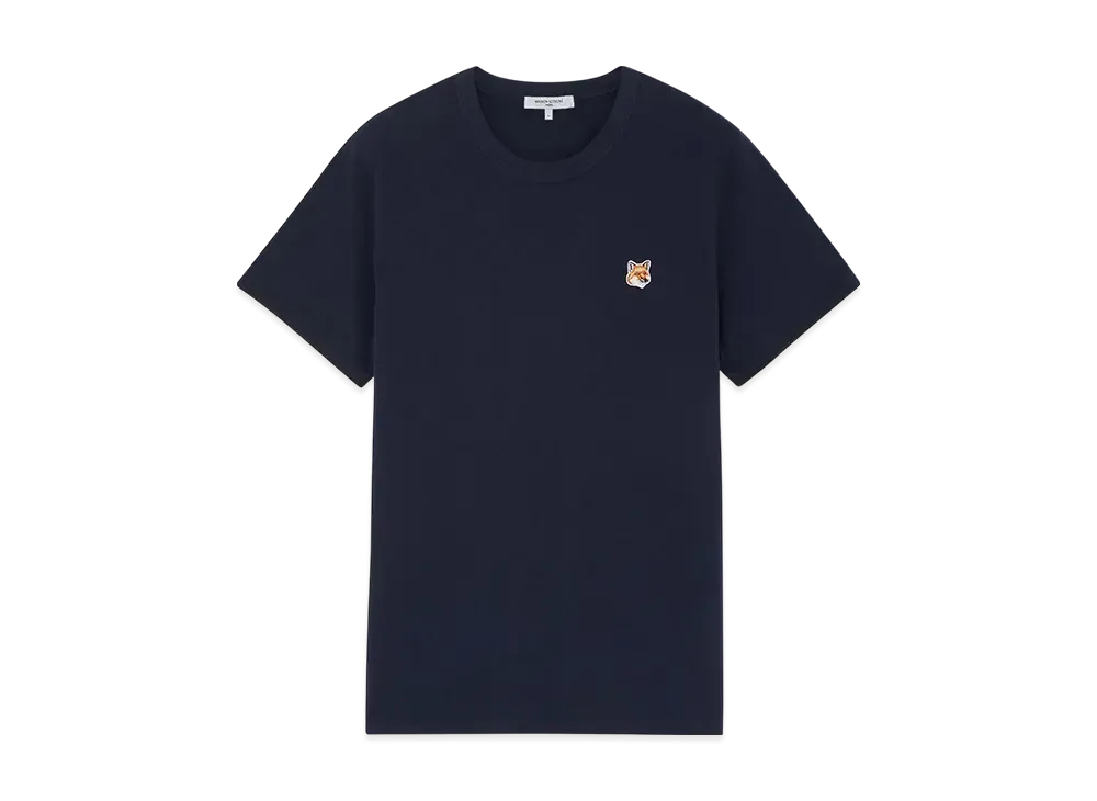 Maison Kitsune Fox Head Patch Classic T-Shirt "Navy"