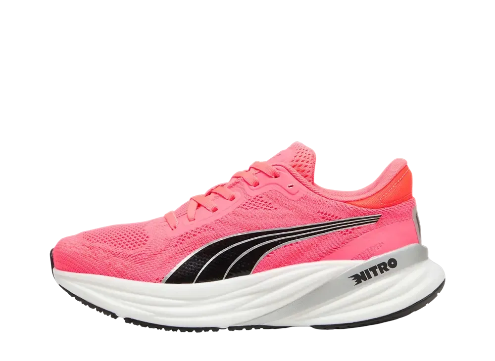 プーマ ウィメンズ マグニファイ ニトロ2 "サンセットグロー/プーマブラック"