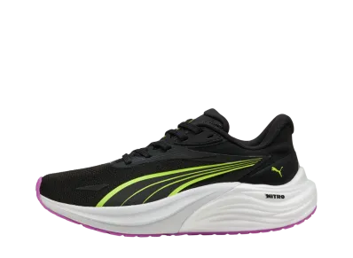 Puma Women's Electrify Nitro 4 "Puma Black/Yellow Alert"