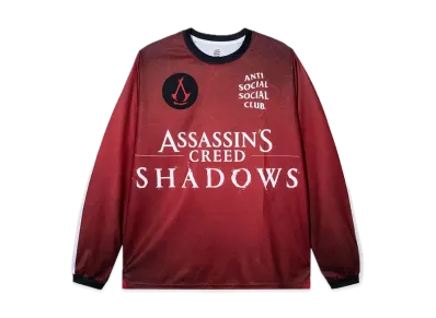 ANTI SOCIAL SOCIAL CLUB x Assassin's Creed Shadows Football Jersey "Red"