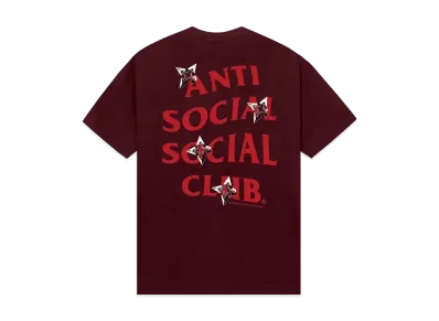 ANTI SOCIAL SOCIAL CLUB x Assassin's Creed Shuriken Tee "Cardinal"