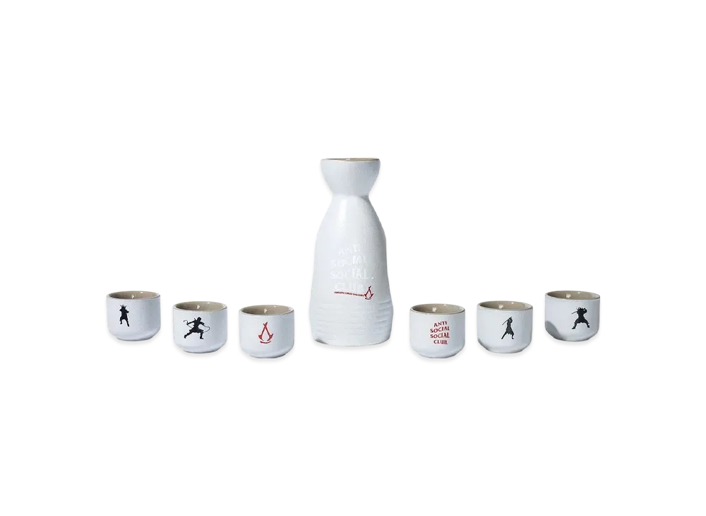 ANTI SOCIAL SOCIAL CLUB x Assassin's Creed Fight Sake Set "Bone"
