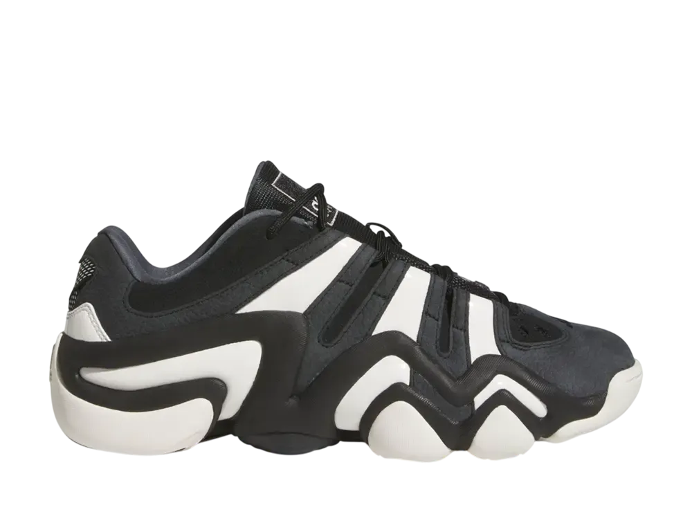 アディダス クレイジー8 ロー "ブラック/ホワイト"