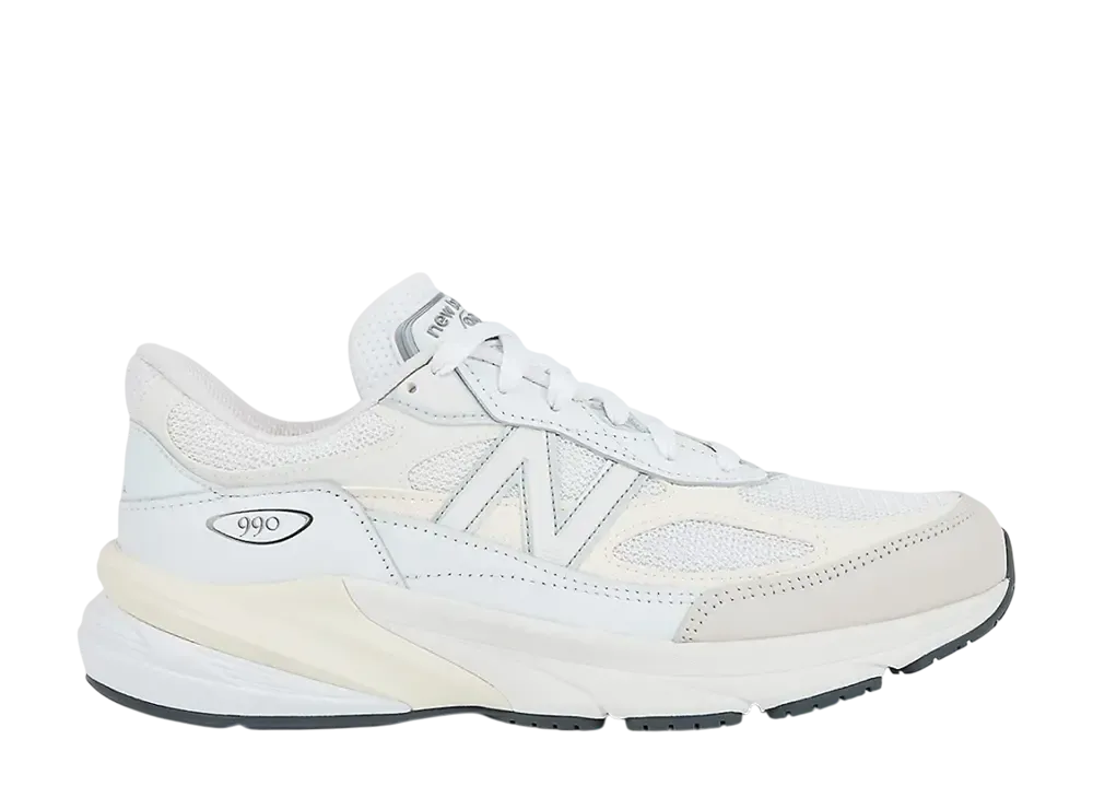 New Balance 990V6 "White/Sea Salt"