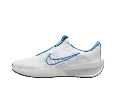 Nike Women's Interact Run EasyOn "White/Volt/Platinum Tint/Blue Beyond"