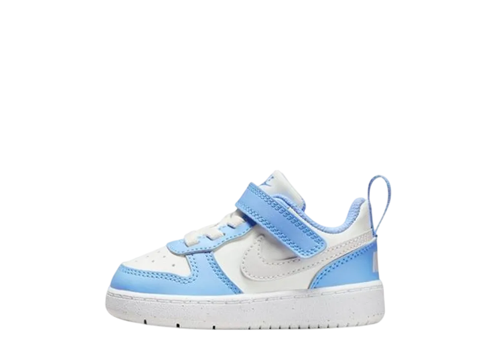 ナイキ TD コートボロー ロー リクラフト "サミットホワイト/バストグレー" (キッズ)