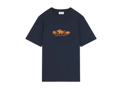 Maison Kitsune Outdoor Profile Fox Comfort T-Shirt "Navy"