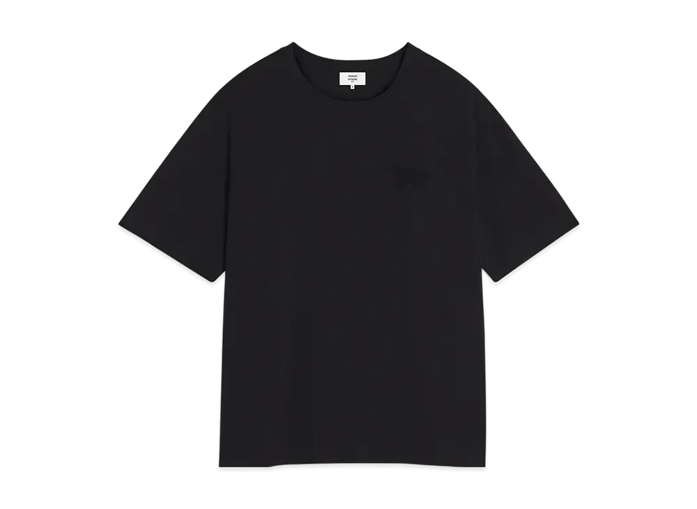 Maison Kitsune Emboss Profile Fox Oversized T-shirt "Black"