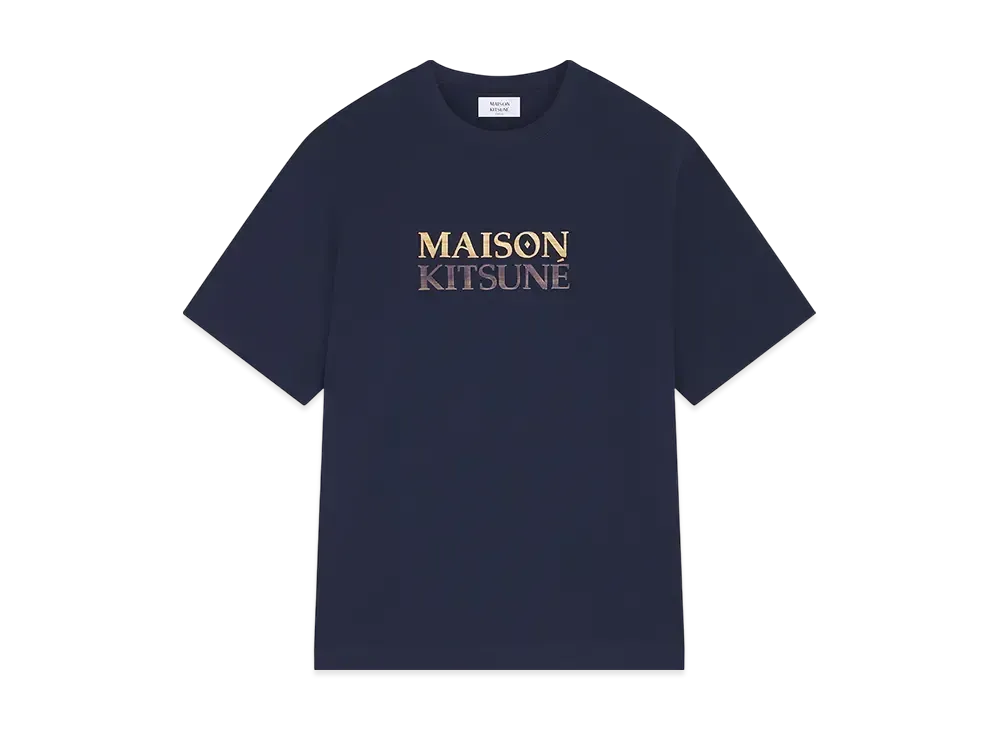 Maison Kitsune Gradation Oversize T-shirt "Navy"
