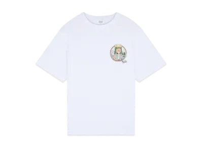 Maison Kitsune Rambling Fox Oversize T-shirt "White"