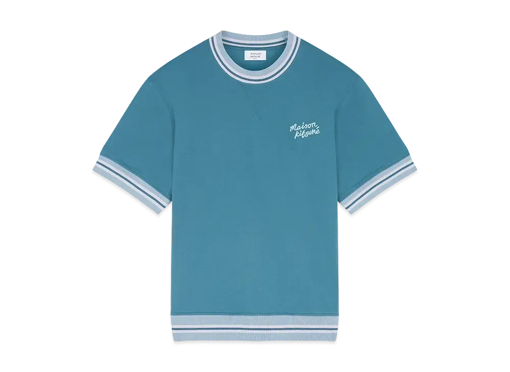 Maison Kitsune Oversize T-shirt "Lake Blue"