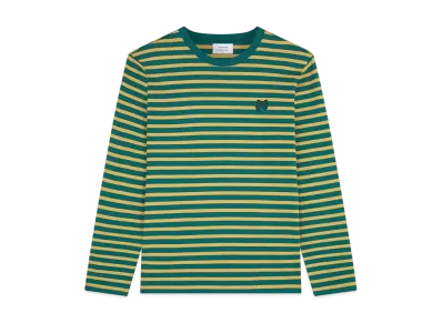 Maison Kitsune Bold Fox Head Patch Regular Marine T-Shirt "Birch/Elm"