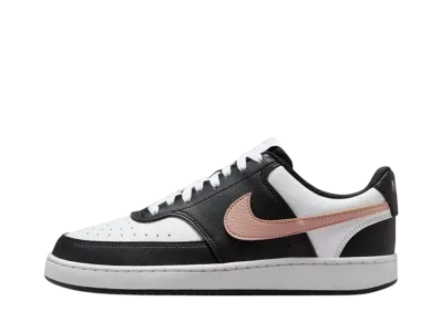 Nike Women's Court Vision Low Next Nature "Black/Pink Beige"