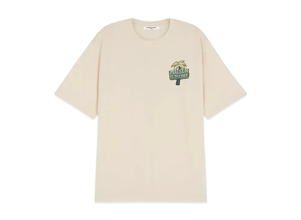 Maison Kitsune 6-18 Beach Club Oversized T-shirt "Paper"