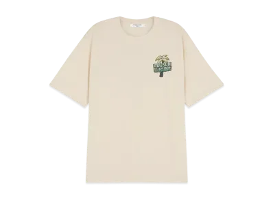 Maison Kitsune 6-18 Beach Club Oversized T-shirt "Paper"