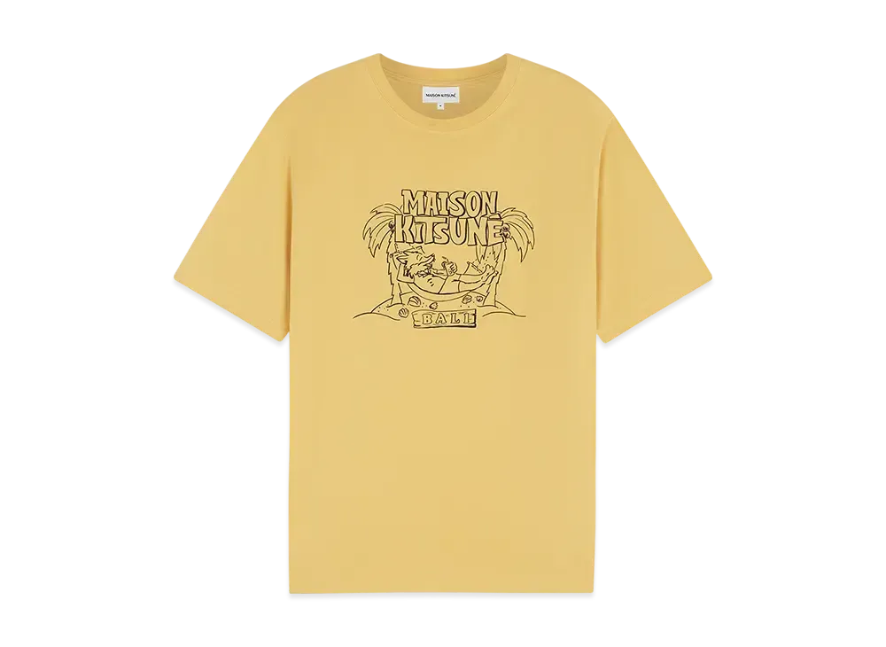 Maison Kitsune Bali Island Comfort T-shirt "Wicker"