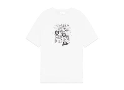 Maison Kitsune Motorbike Comfort T-Shirt "White"