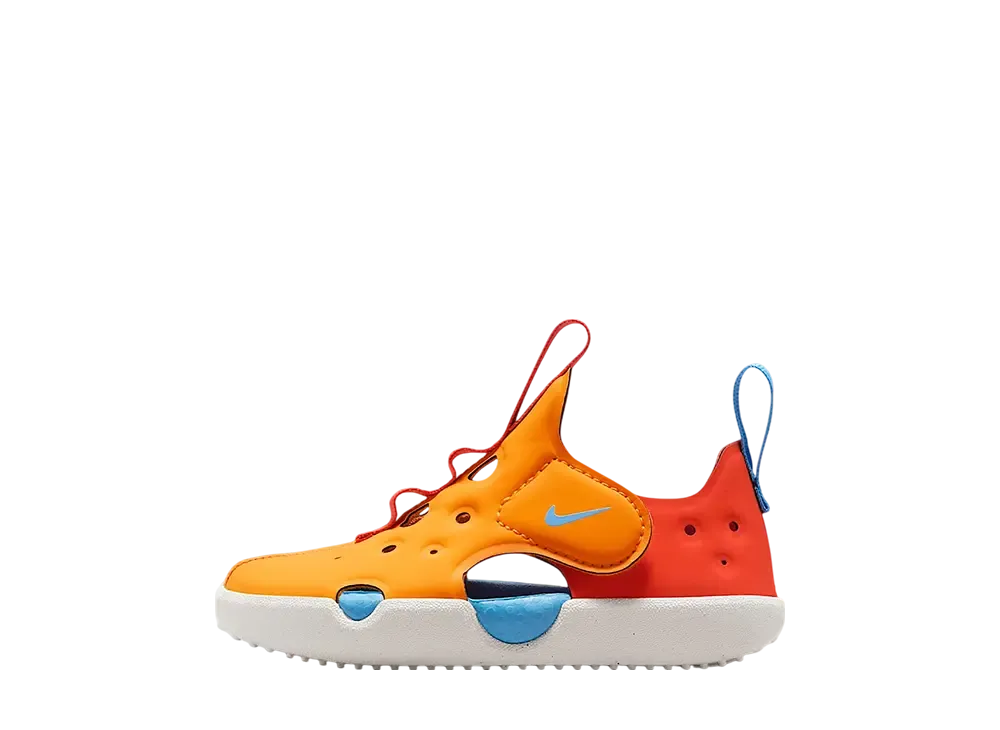 Nike TD Sunray Protect 4 Sandal "Orange Peel/Picante Red/University Blue"