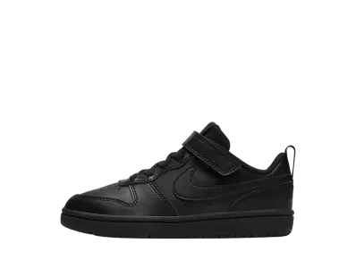 Nike PS Court Borough Low 2 "Triple Black"