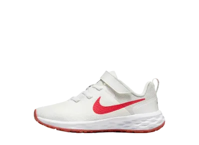 ナイキ PS レボリューション6 "サミットホワイト/オブシディアン/ホワイト/トラックレッド" (キッズ)