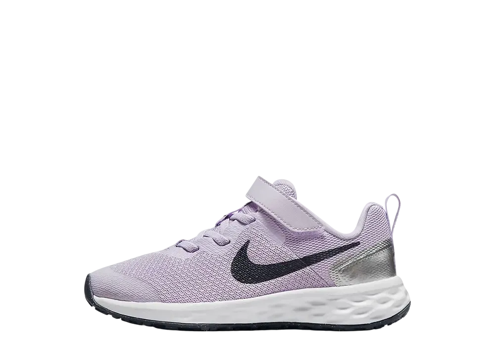 ナイキ PS レボリューション6 "バイオレットフロスト/メタリックシルバー/ビビッドパープル/サンダーブルー" (キッズ)