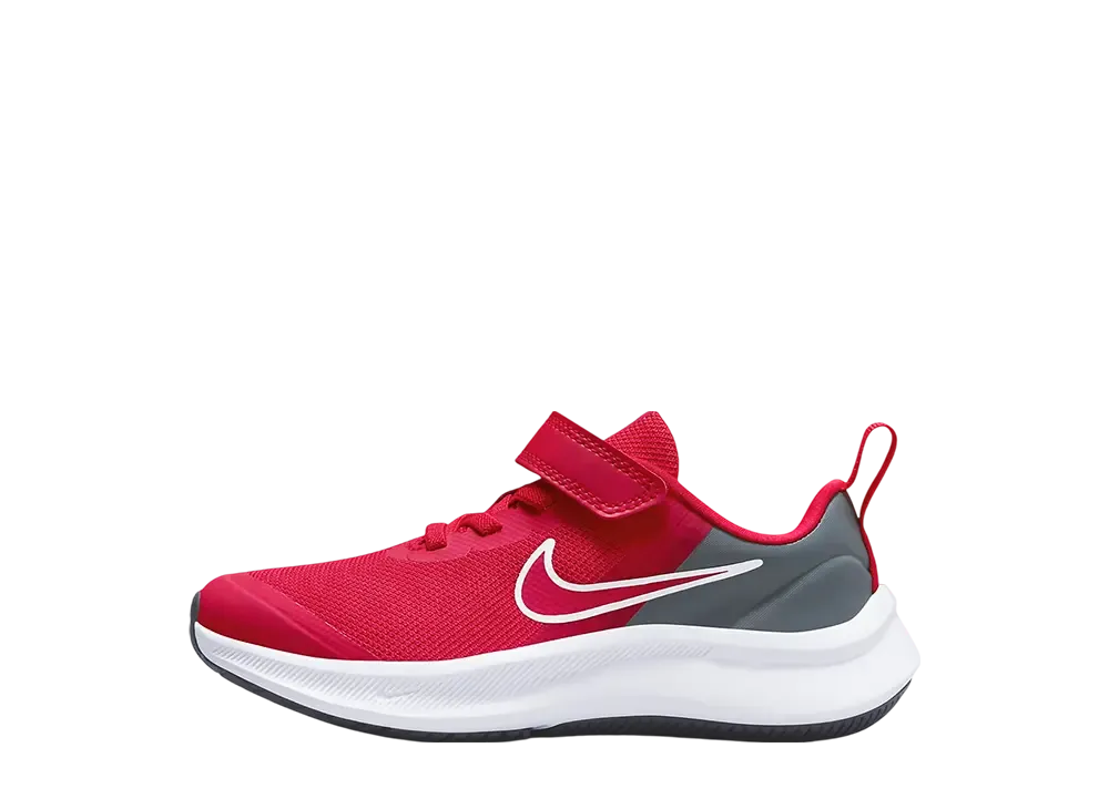 ナイキ PS スターランナー3 "ユニバーシティレッド/スモークグレー/ユニバーシティレッド" (キッズ)