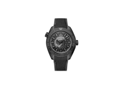 OMEGA Seamaster Planet Ocean 600M 45.5MM Ceramic Rubber Strap "Black/Black" 215.92.46.22.01.007