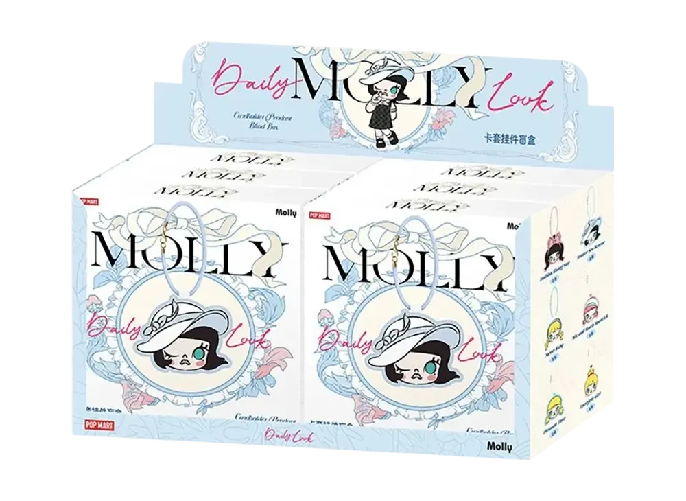 POP MART MOLLY Daily Look Series Card Holder [Assortment Box]