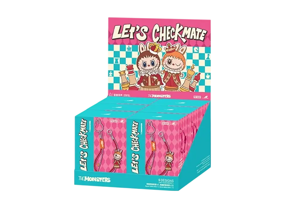 labubu ラブブ Let's Checkmate ペンダントチェーン BOX labubu Let's Checkmate ペンダントチェーン QUEEN - メルカリ