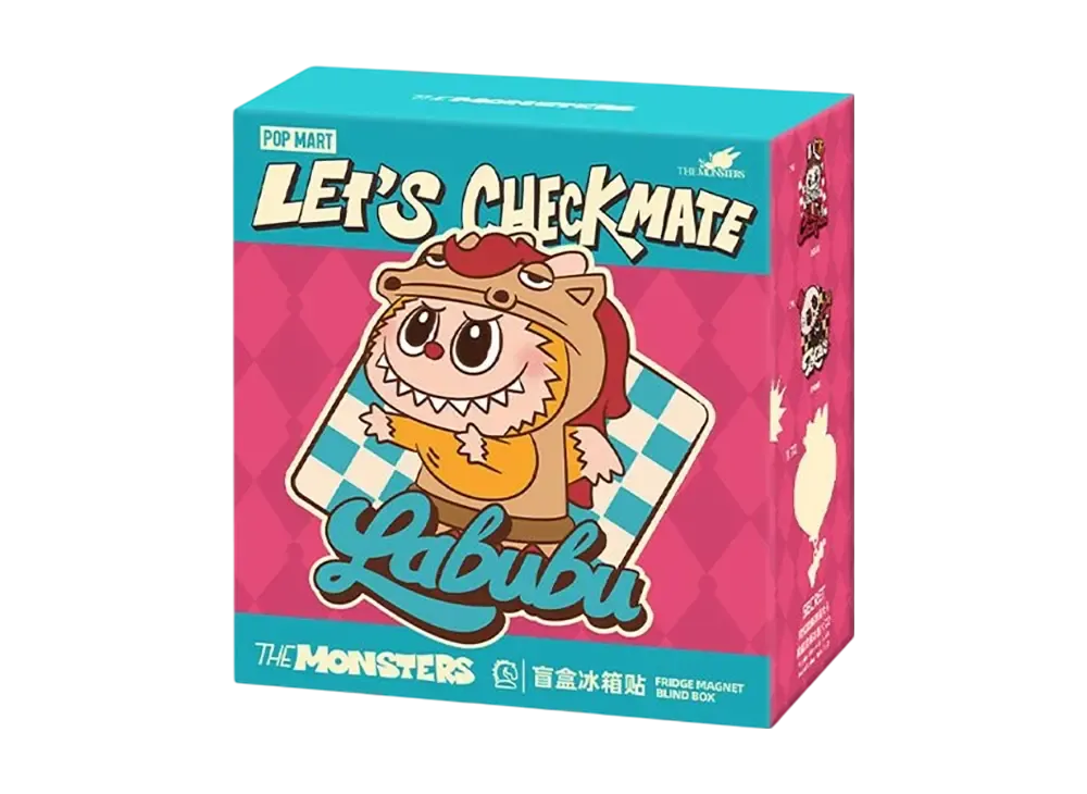 POP MART THE MONSTERS (LABUBU) Let's Checkmate Series Magnet [Piece]