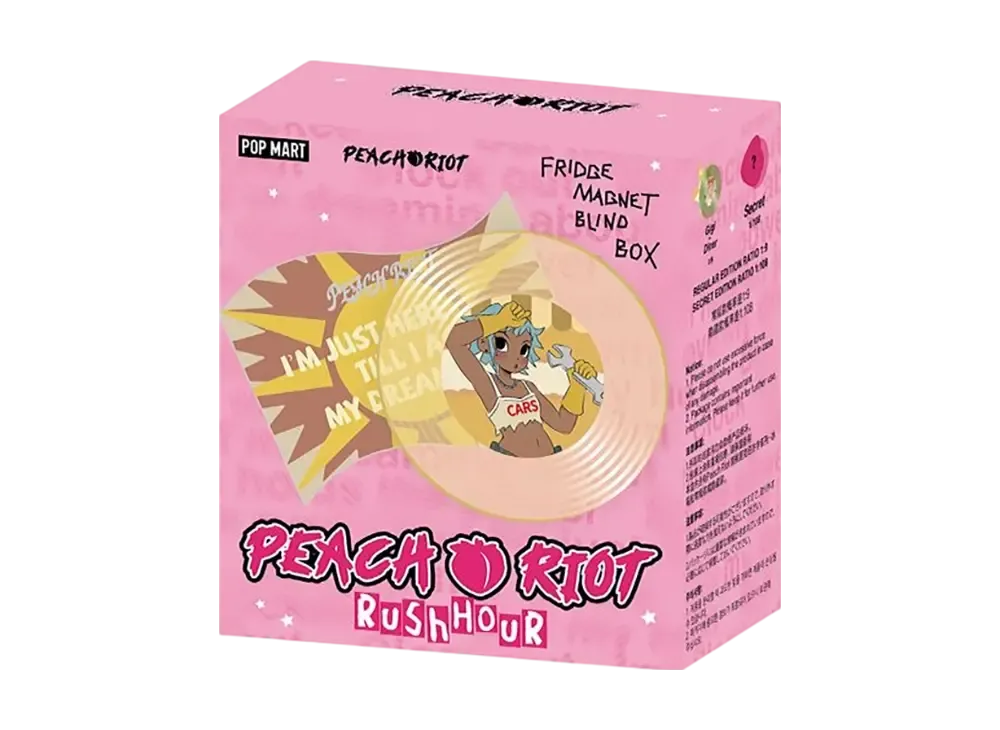 POP MART Peach Riot Rush Hour Series Magnet [Piece]