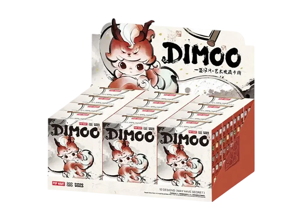 POP MART DIMOO Stories in the Cup Series Art Collection Card [Assortment Box]
