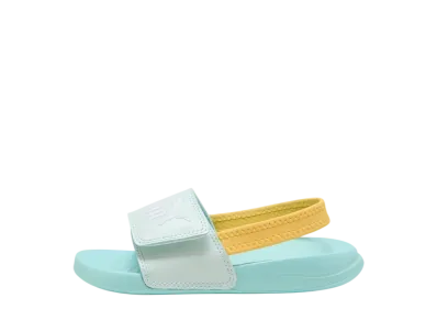 Puma PS Popcat 20 Backstrap "Peaceful Blue/Puma White/Safe Lake/Sunny Yellow"