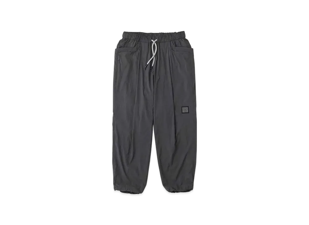S.F.C / Stripes For Creative Wide Tapered Easy Pants(Nylon) "Gray"