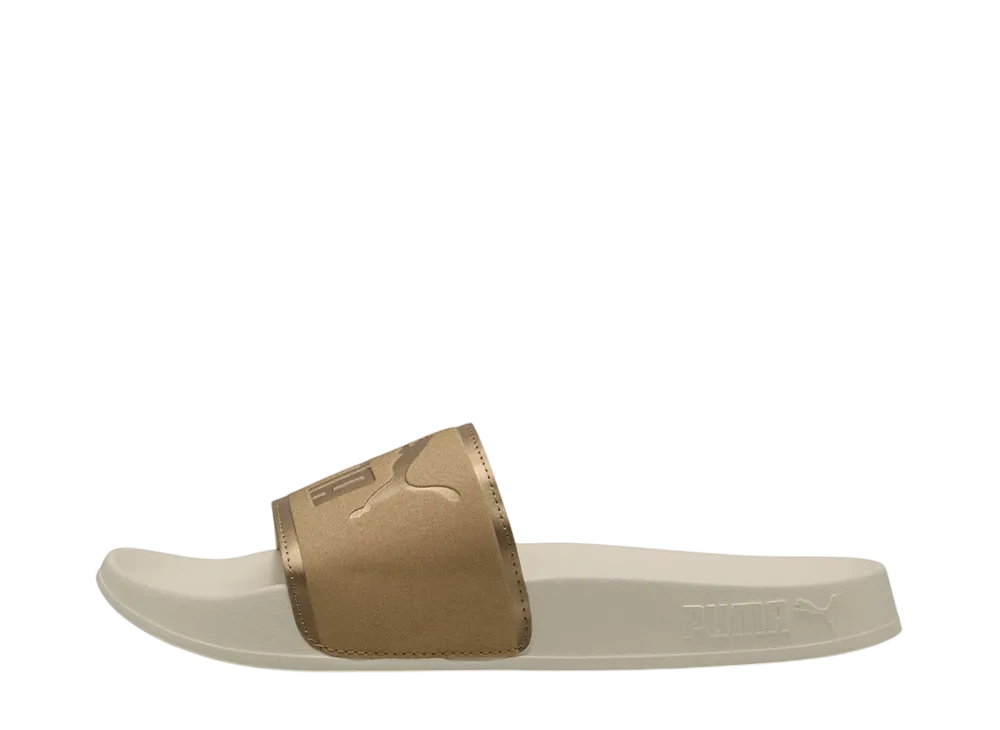 プーマ ウィメンズ リードキャット2.0 アクア メタリクス "アルパインスノー/プーマゴールド/ライトサンド"