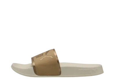 Puma Women's Leadcat 2.0 Aqua Metallics "Alpine Snow/Puma Gold/Light Sand"