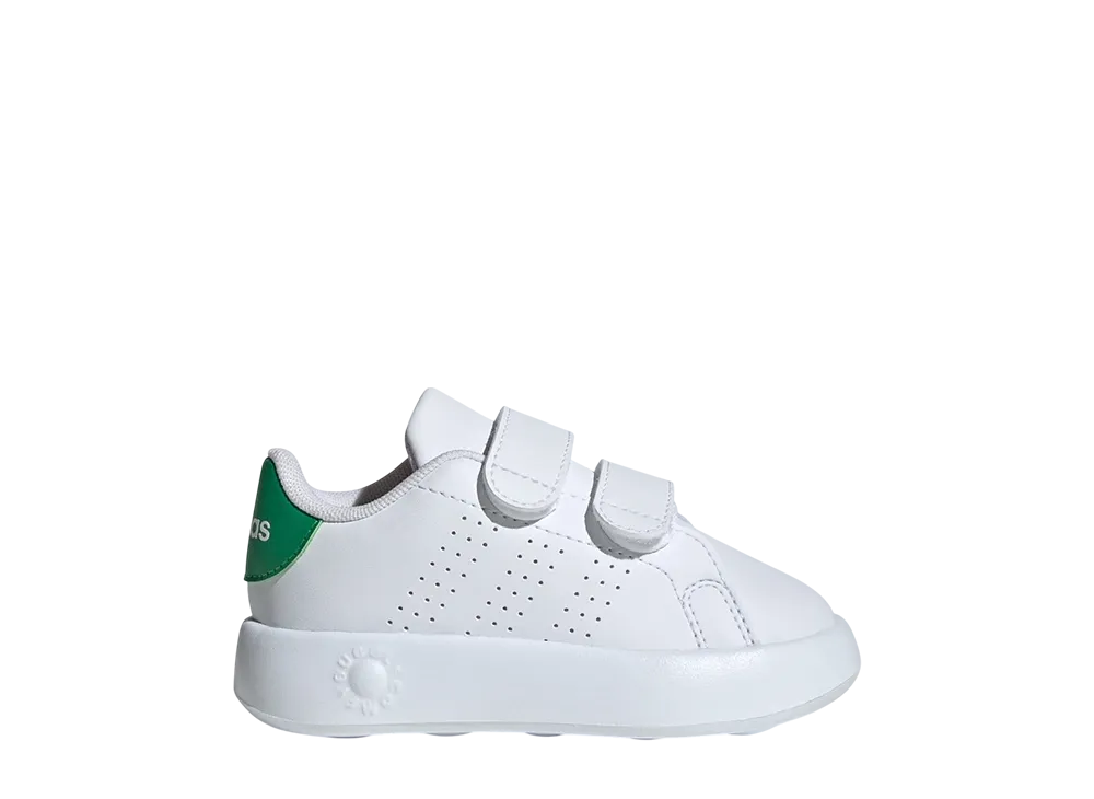 アディダス TD アドバンコート "クラウドホワイト/グリーン" (キッズ)