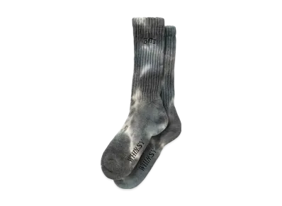 BoTT x WIMSY Tie-Dye Socks "Black"