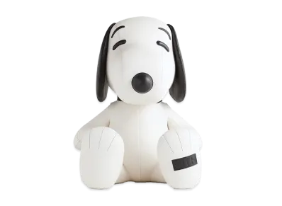 Kith x Peanuts Snoopy Leather Plush PH "White"