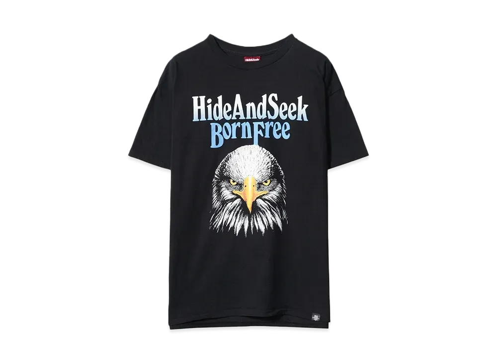 Hide and Seek Eagle S/S Tee "BLACK"