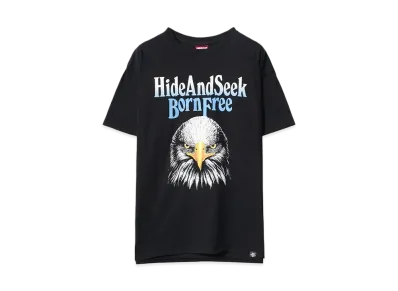 Hide and Seek Eagle S/S Tee "BLACK"