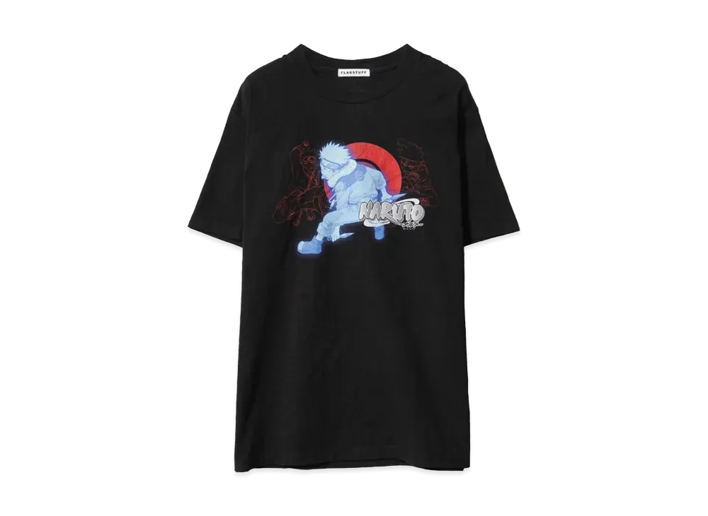 NARUTO x F-LAGSTUF-F "NARUTO " S/S TEE "BLACK"
