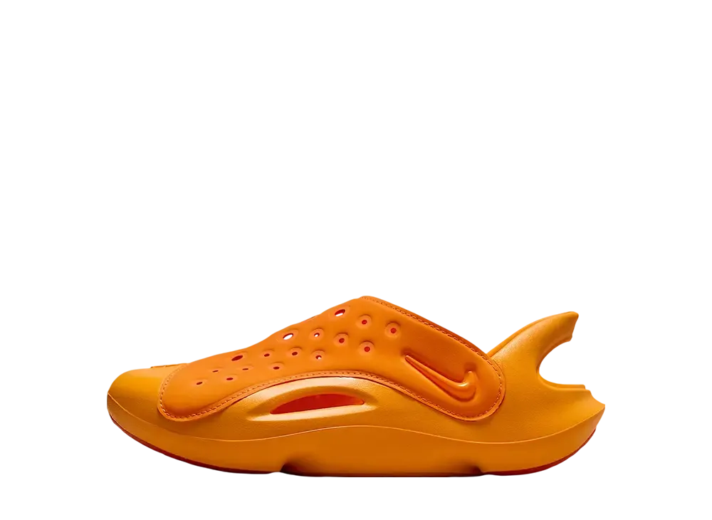 Nike GS Aqua Swoosh "Orange Peel/Picante Red/Orange Peel"