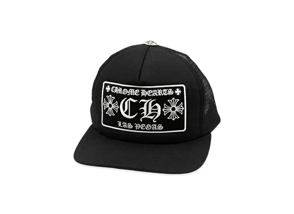 Chrome Hearts CH Trucker Cap Las Vegas Exclusive "Black"
