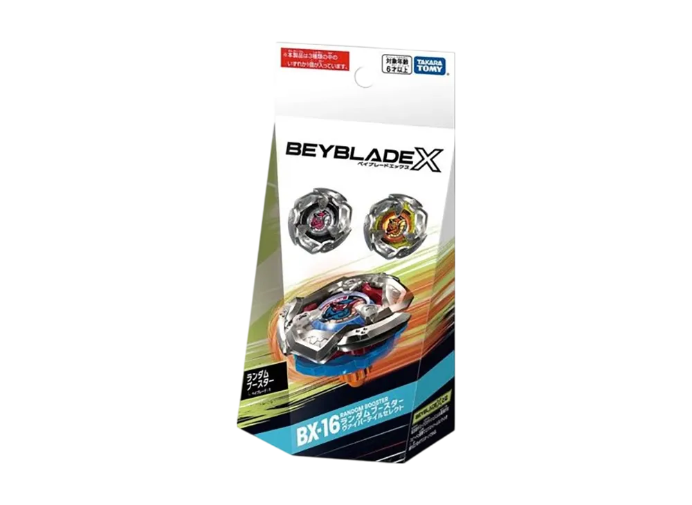 TAKARA TOMY "BEYBLADE X" BX-16 RANDOM BOOSTER VIPERTAIL SELECT