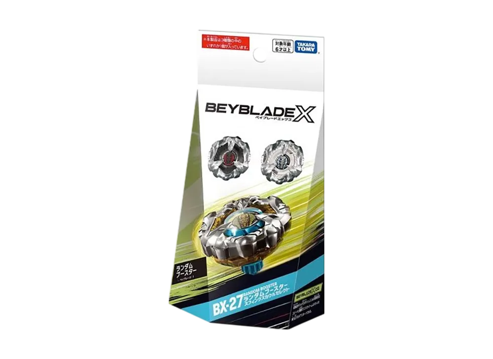 TAKARA TOMY "BEYBLADE X" BX-27 RANDOM BOOSTER SPHINX COWL SELECT