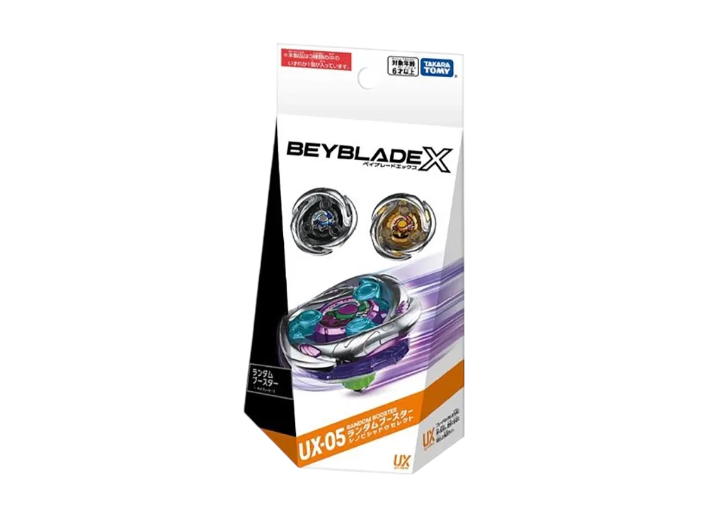 TAKARA TOMY "BEYBLADE X" UX-05 RANDOM BOOSTER SHINOBISHADOW SELECT