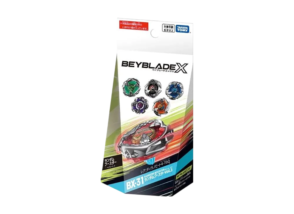 TAKARA TOMY "BEYBLADE X" BX-31 RANDOM BOOSTER Vol.3